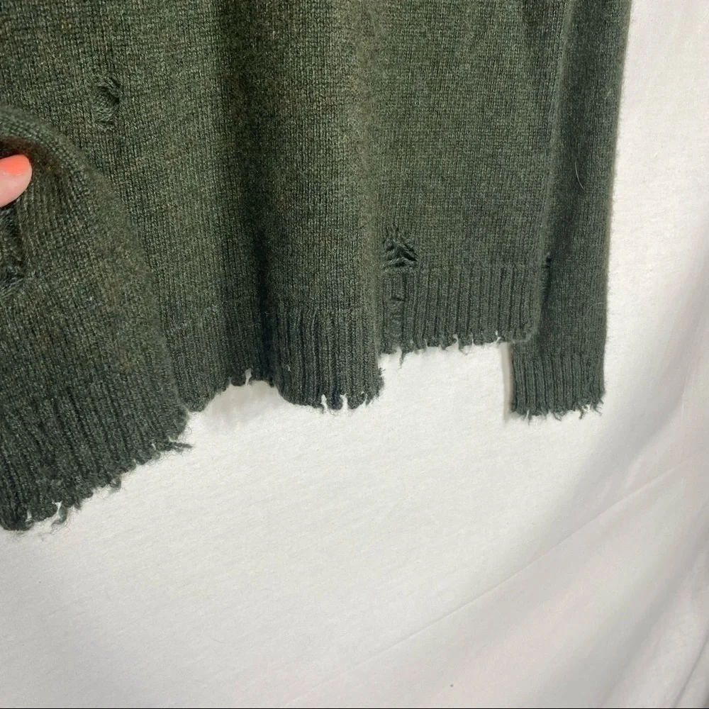 Bailey 44 Cinderella sweater green wool blend S - Picture 6 of 10